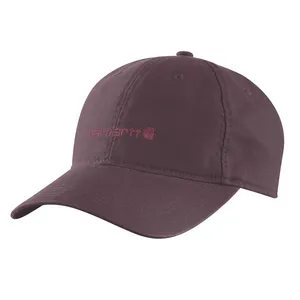 Carhartt Carhartt Canvas Embroidered Graphic cap deep cherrywood
