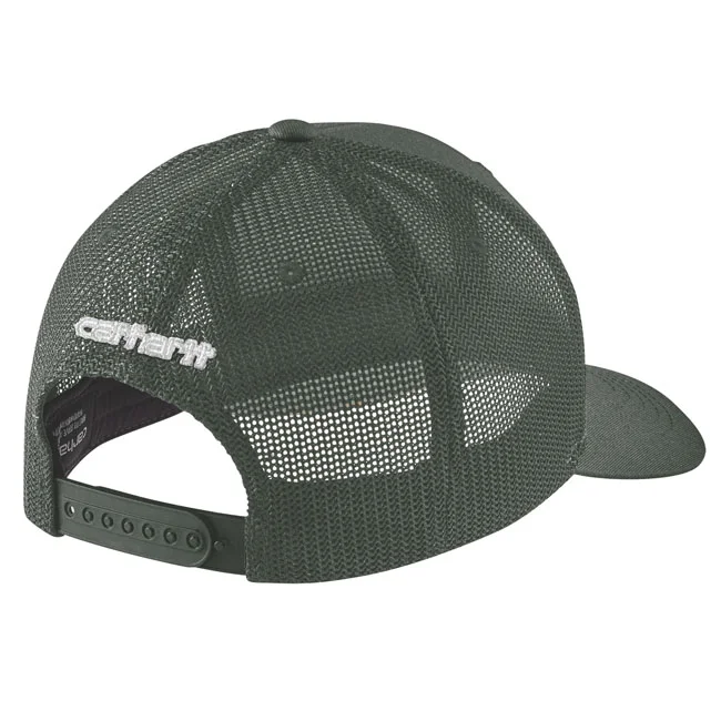 Carhartt Oakland Leatherette cap Forestry green
