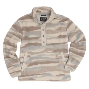 Carhartt Carhartt Sherpa Pullover Cobblestone landscape print