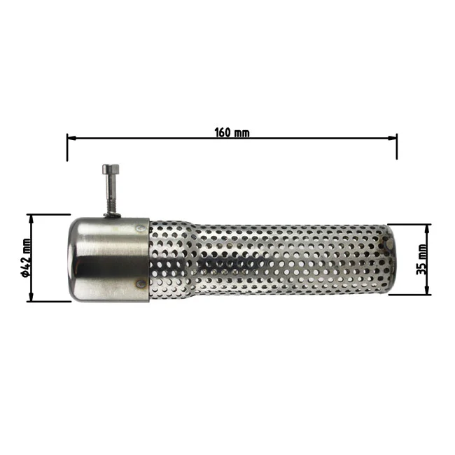 Falcon exhaust Double Groove racing exhaust baffle 38mm