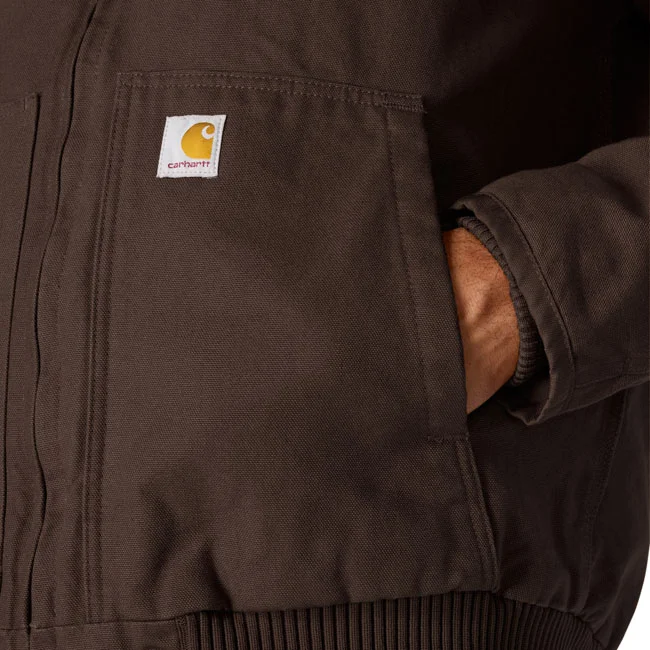 Carhartt Washed Duck Active jack dark brown
