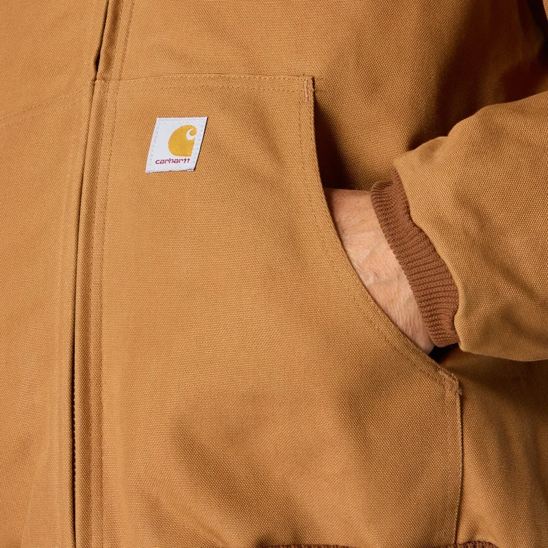 Carhartt Iconic J140 Firm Duck Active jack carhartt® brown