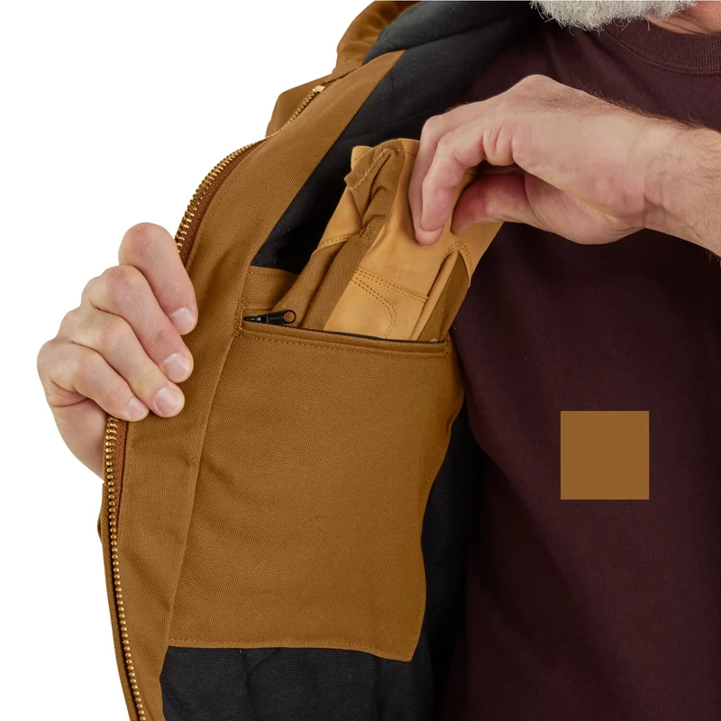 Carhartt Iconic J140 Firm Duck Active jack carhartt® brown