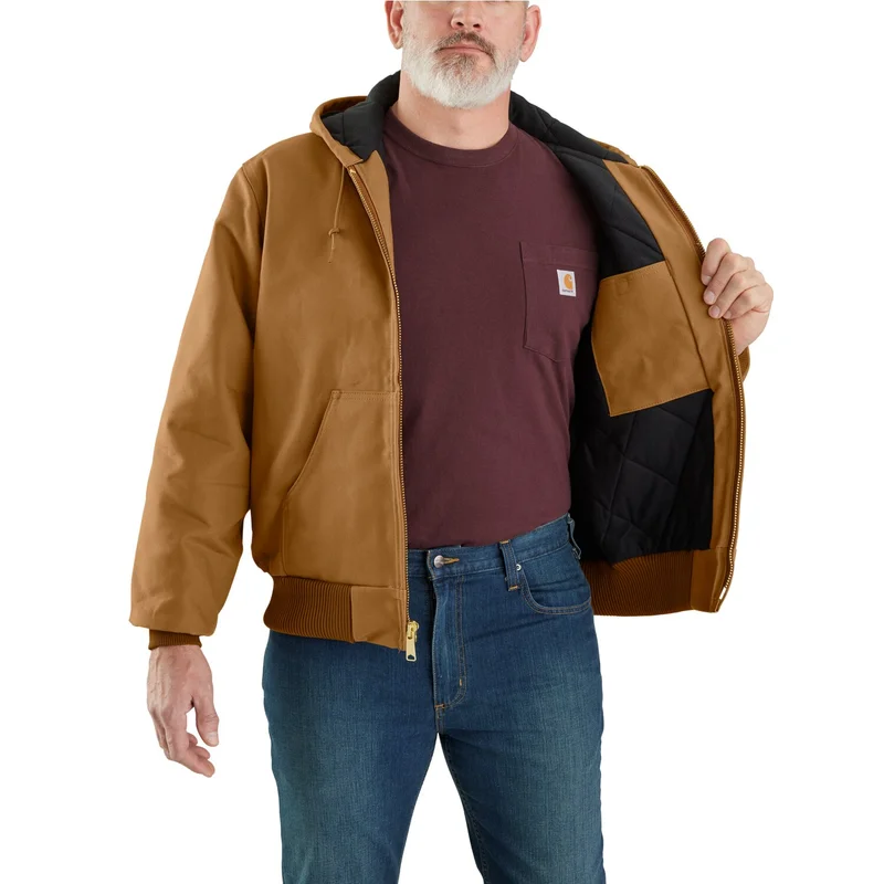 Carhartt Iconic J140 Firm Duck Active jack carhartt® brown