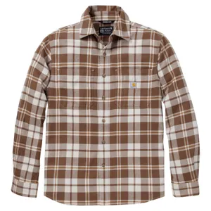 Carhartt Carhartt Hamilton Relaxed LS Plaid shirt Carhartt brown