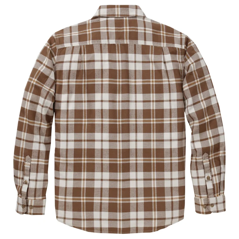 Carhartt Hamilton Relaxed LS Plaid shirt Carhartt brown