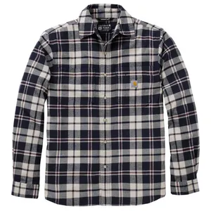 Carhartt Carhartt Hamilton Relaxed LS Plaid shirt navy