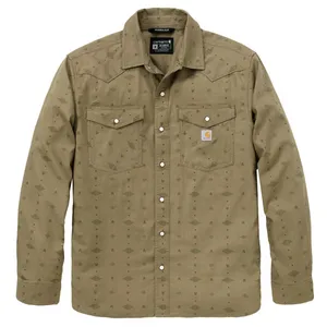 Carhartt Carhartt Montana Bozeman Relaxed LS Plaid shirt night fatigu