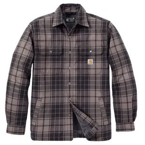 Carhartt Carhartt Hubbard Plaid shirt jack dark clove