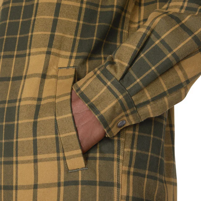 Carhartt Hubbard Plaid shirt jack night fatigue