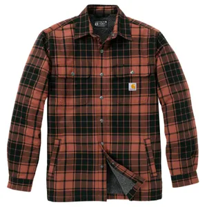Carhartt Carhartt Hubbard Plaid shirt jack homestead red