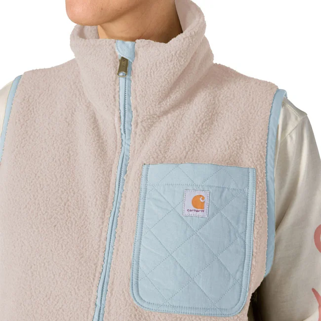 Carhartt Sherpa Fleece vest gray dunes