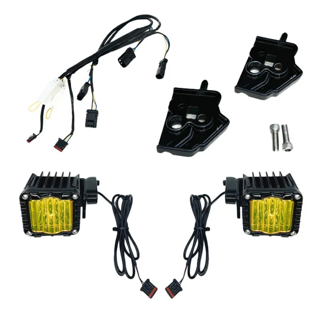 Custom Dynamics Shark Demon LED turn signal Front. Yellow