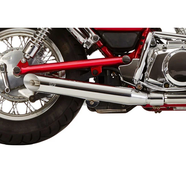 Falcon exhaust Cromo Line Slip-Ons, chrome