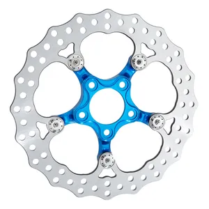 Arlen Ness Arlen Ness, ''Spider'' 11.8" brake rotor. FR/RR. Blue