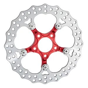 Arlen Ness Arlen Ness, ''Spider'' 11.8" brake rotor. FR/RR. Red