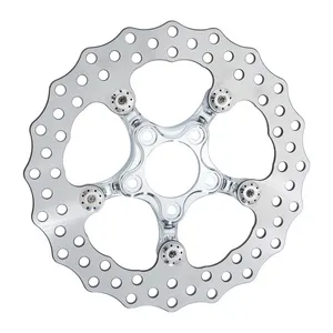 Arlen Ness Arlen Ness, ''Spider'' 11.5" brake rotor. FR/RR. Chrome
