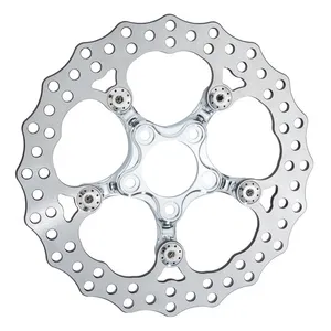 Arlen Ness Arlen Ness, ''Spider'' 11.8" brake rotor. FR/RR. Chrome