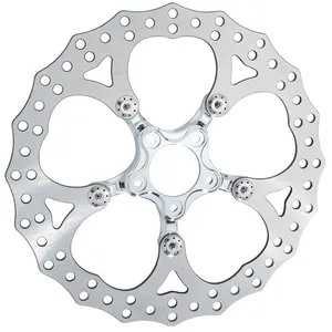 Arlen Ness Arlen Ness, ''Spider'' 14" brake rotor. Front. Chrome