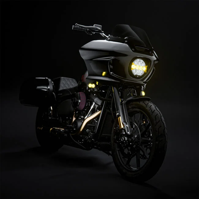 Kraus EOS / Denali D14 Destroyer headlamp kit. Black