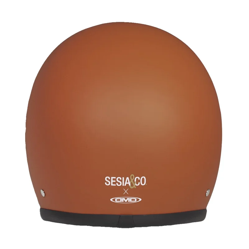 DMD X Sesia&Co. Retro helmet Zafferano