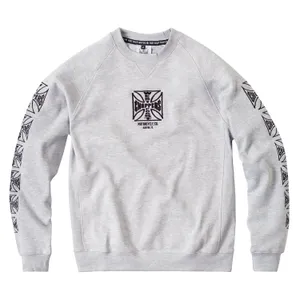 West Coast Choppers WCC Dominator Oversized sweater heather grey