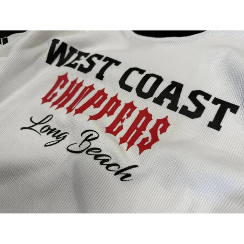 West Coast Choppers Choppers 4 Life Waffle shirt white