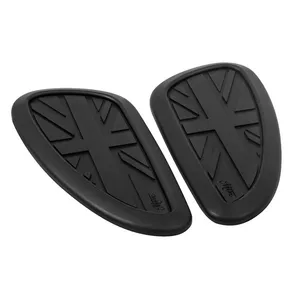 Motone Motone, Petrol tank Knee Pads Set. Black