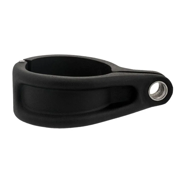 Motone Turn Signal Fork Mount Brackets. Black