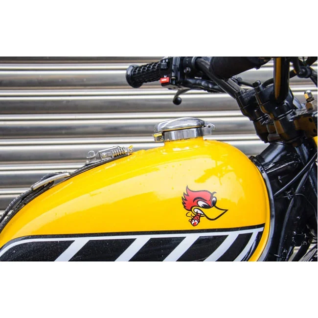 Motone Fuel Tank Cap. Polished