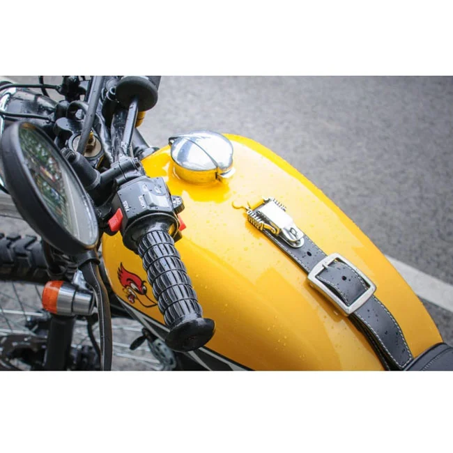 Motone Fuel Tank Cap. Polished