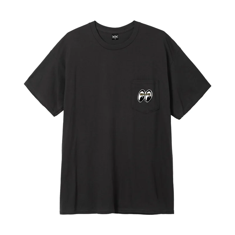 Loser Machine Company Front page pocket t-shirt black