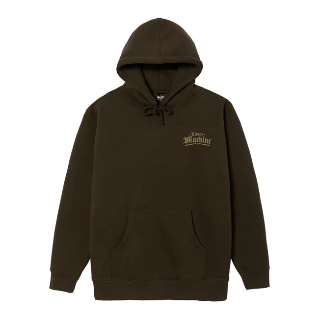 Loser Machine Company Rose Bush hoodie vest brown