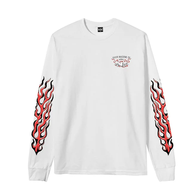 Loser Machine Company No Easy Way Out longsleeve shirt white
