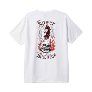 Loser Machine Company Loser Machine Hypnotic Enzyme Wash t-shirt white enzyme