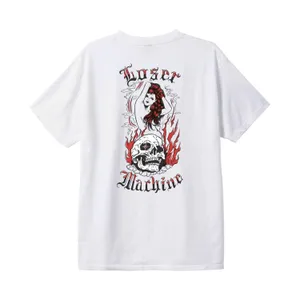 Loser Machine Company Loser Machine Hypnotic Enzyme Wash t-shirt white enzyme