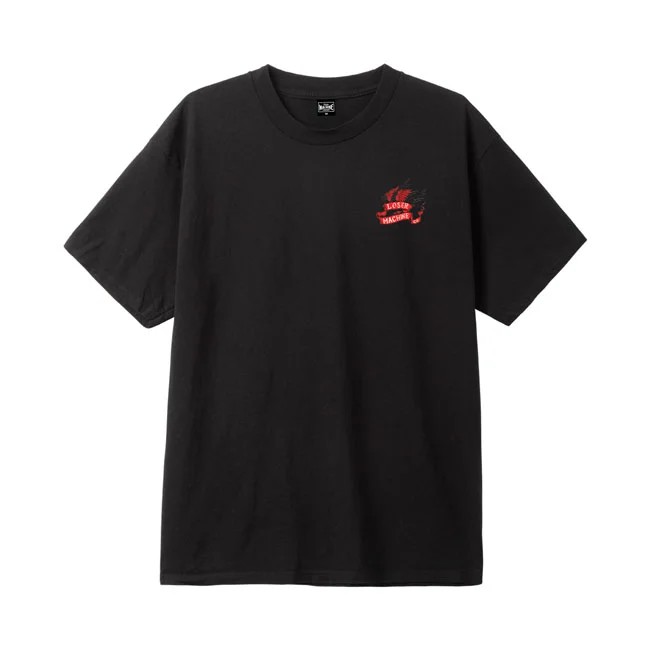 Loser Machine Company Fire Starter t-shirt black enzyme