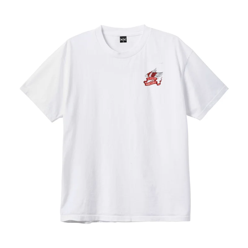 Loser Machine Company Fire Starter t-shirt white enzyme