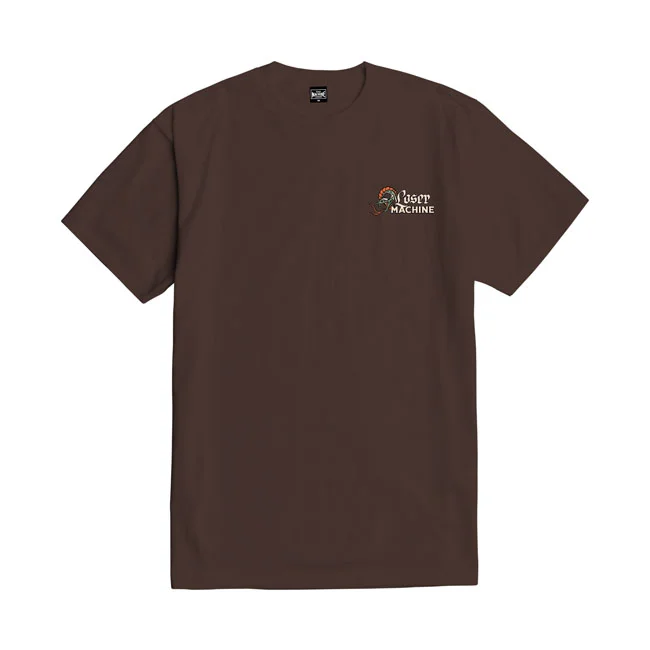Loser Machine Company Snake Eyes t-shirt java brown