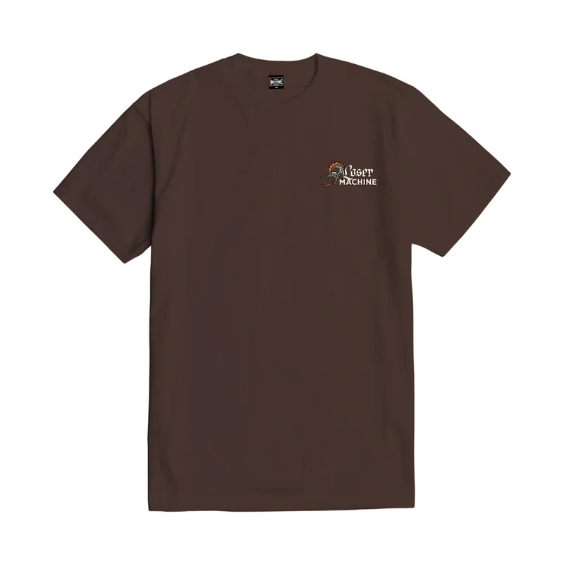 Loser Machine Company Snake Eyes t-shirt java brown