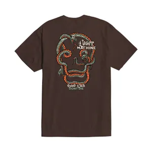 Loser Machine Company Loser Machine Snake Eyes t-shirt java brown