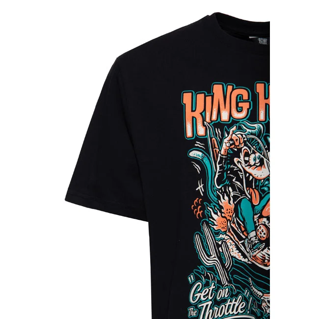 King Kerosin Get on the trottle t-shirt black