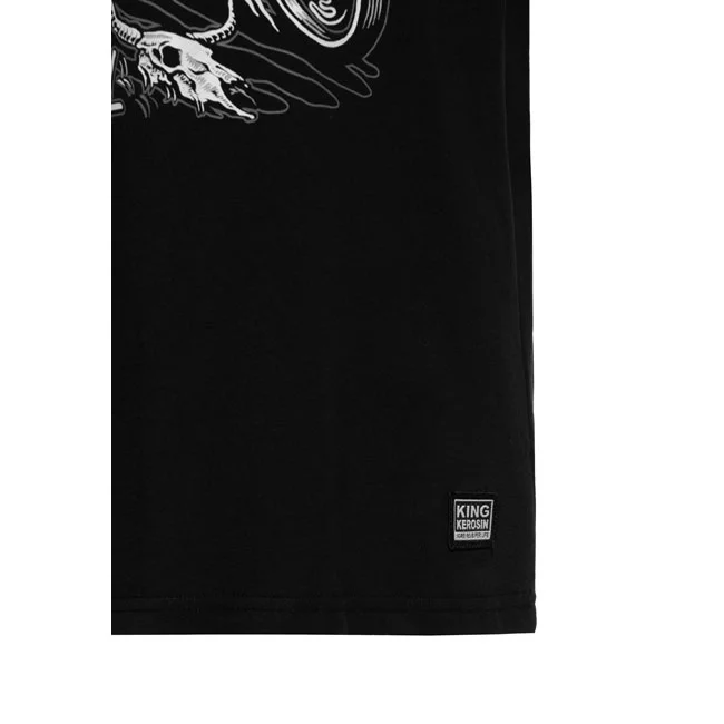 King Kerosin Get on the trottle t-shirt black