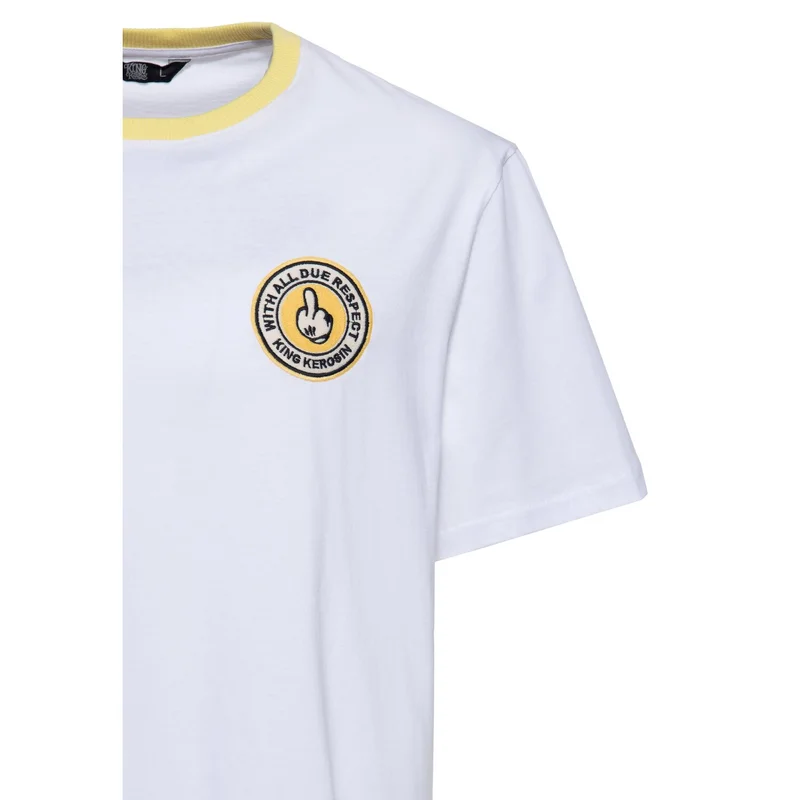 King Kerosin With all due respect t-shirt white