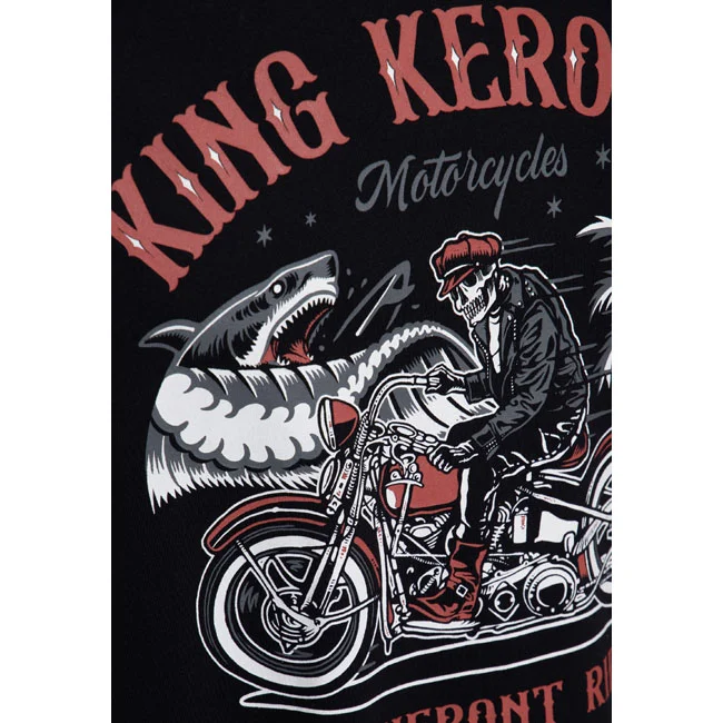 King Kerosin Beachfront Riders t-shirt black