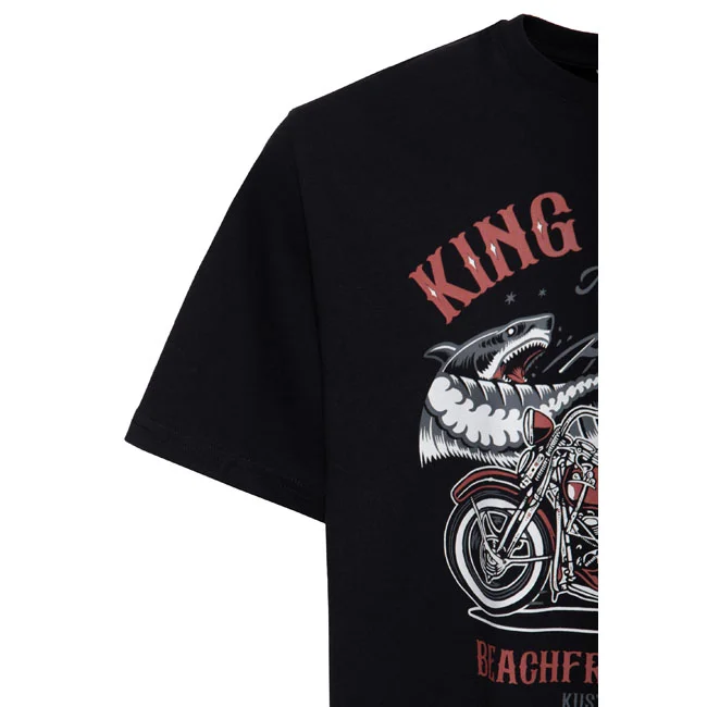 King Kerosin Beachfront Riders t-shirt black