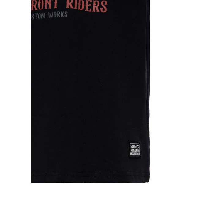 King Kerosin Beachfront Riders t-shirt black