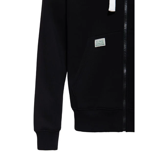 King Kerosin Loud & Fast hoodie black