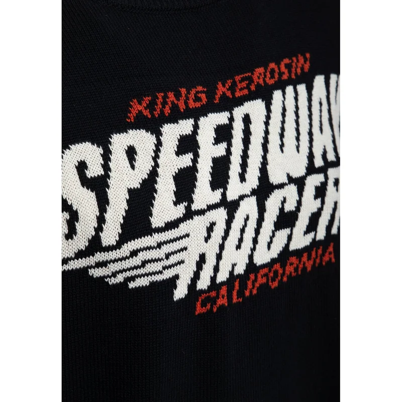 King Kerosin Speedway racers sweatshirt black/red