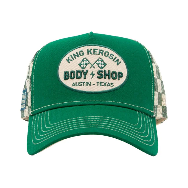 King Kerosin Body shop cap green